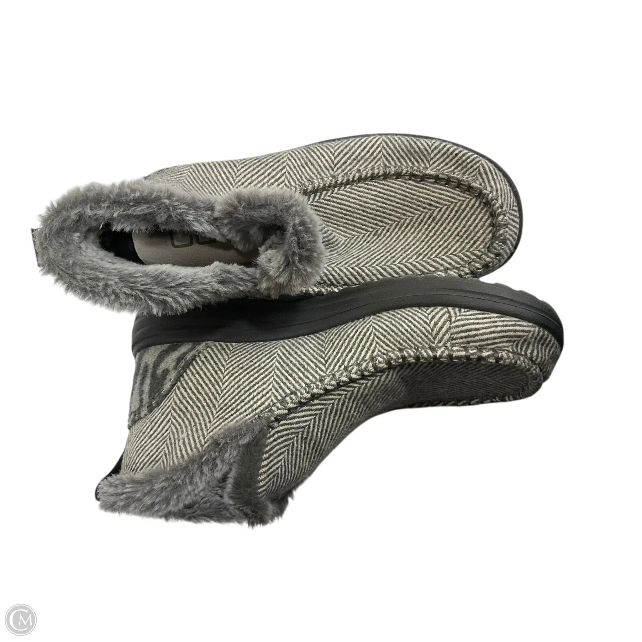 Shoes Flats By Hey Dude In Animal Print, Size: 7