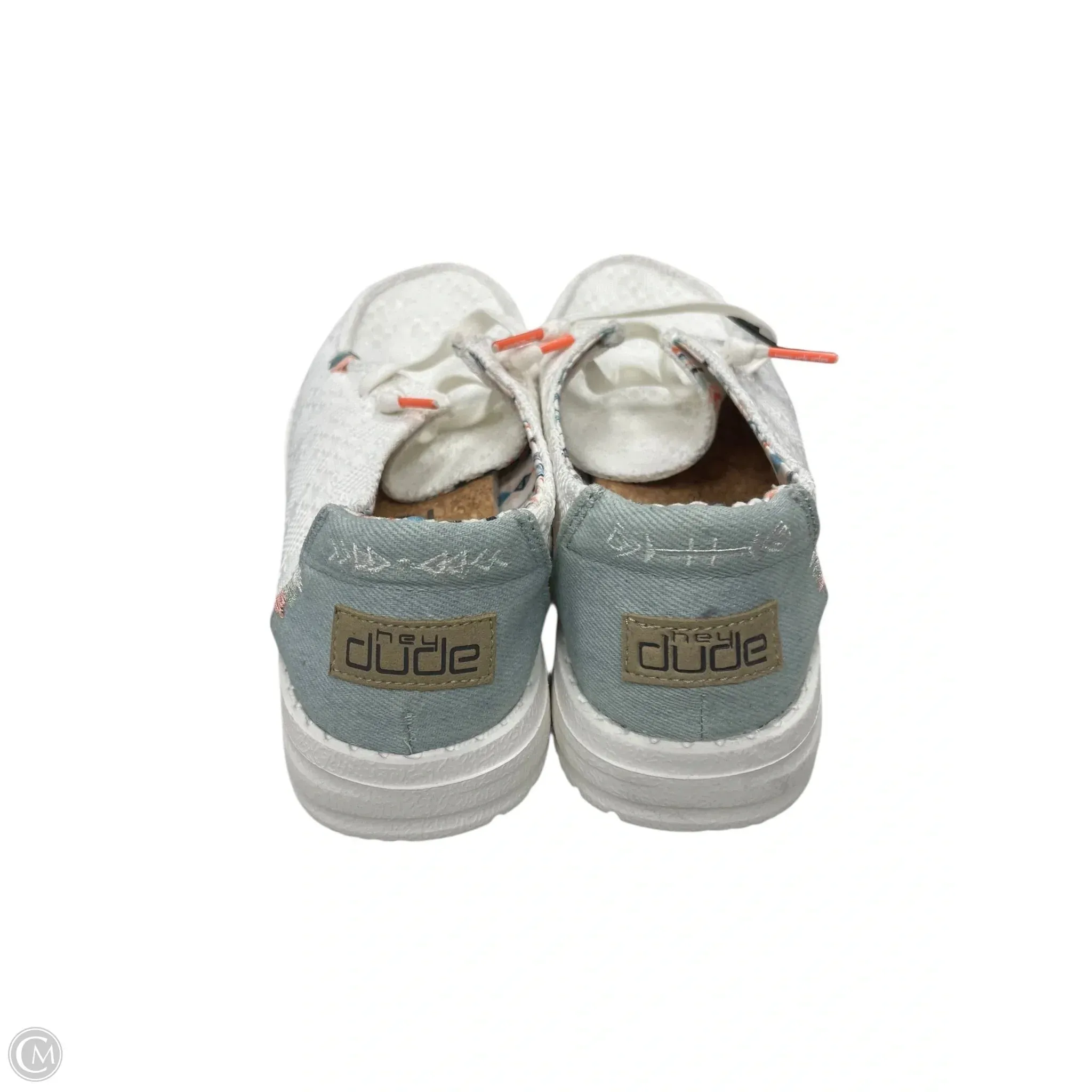 Shoes Flats By Hey Dude In White, Size: 7