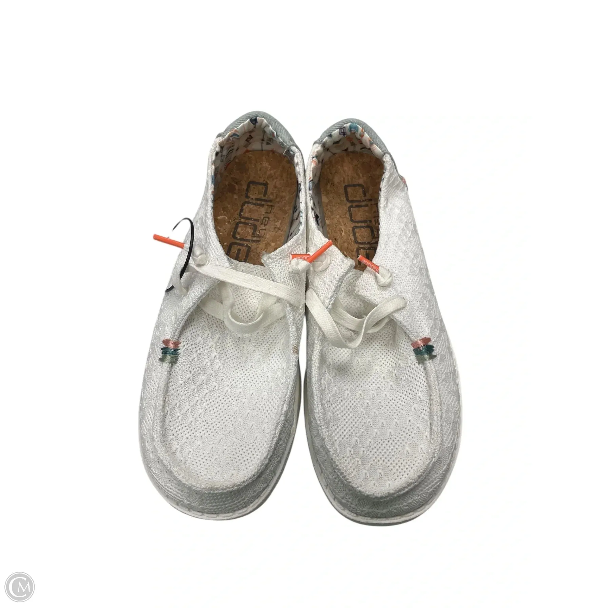 Shoes Flats By Hey Dude In White, Size: 7