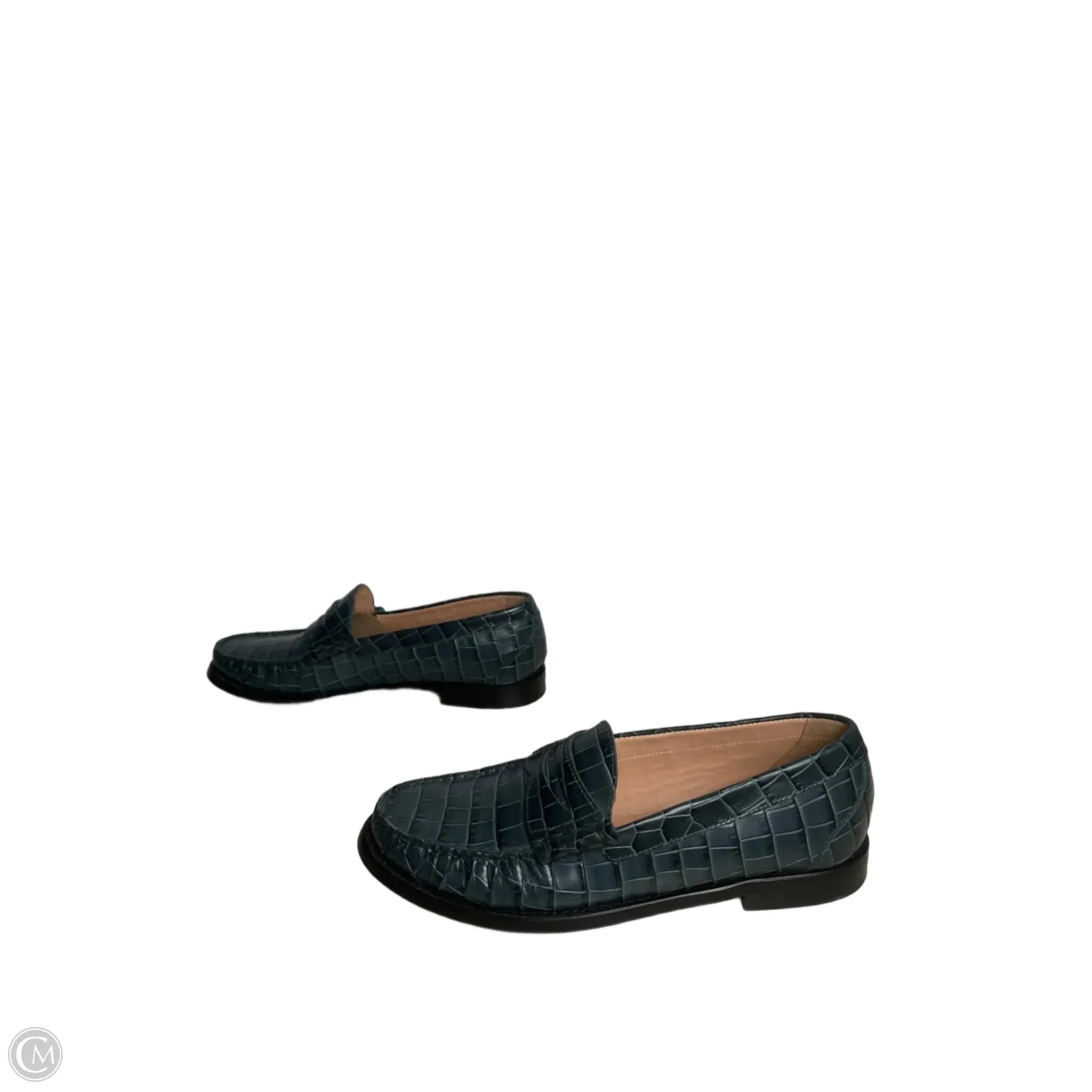 Shoes Flats By J. Crew In Green, Size: 8.5
