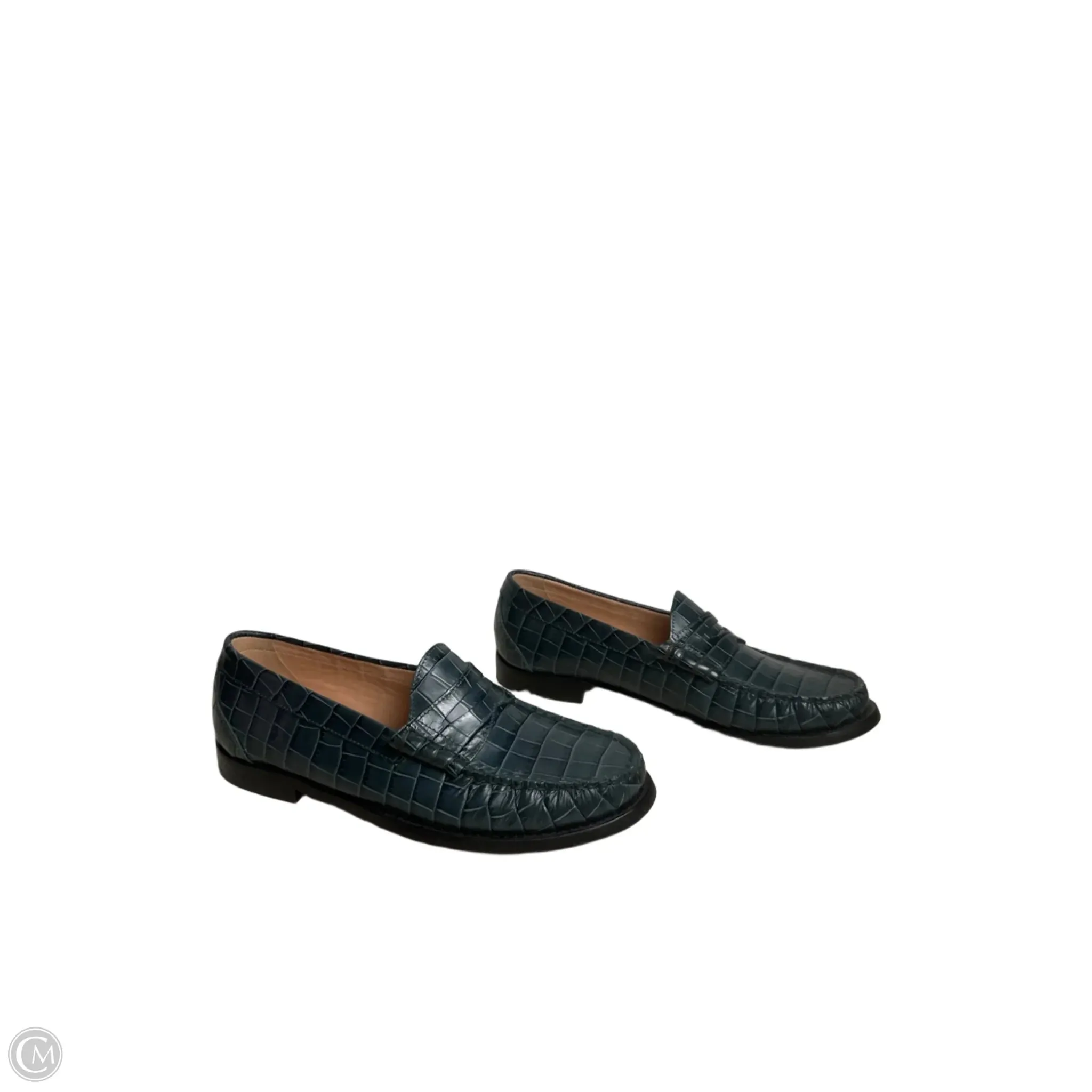 Shoes Flats By J. Crew In Green, Size: 8.5
