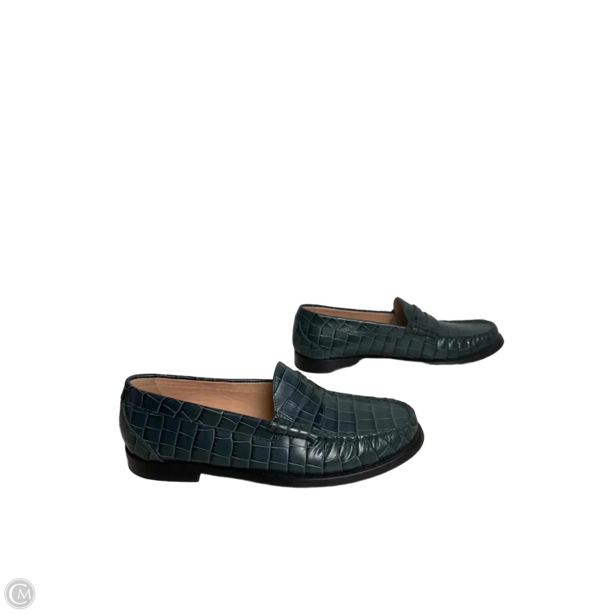 Shoes Flats By J. Crew In Green, Size: 8.5