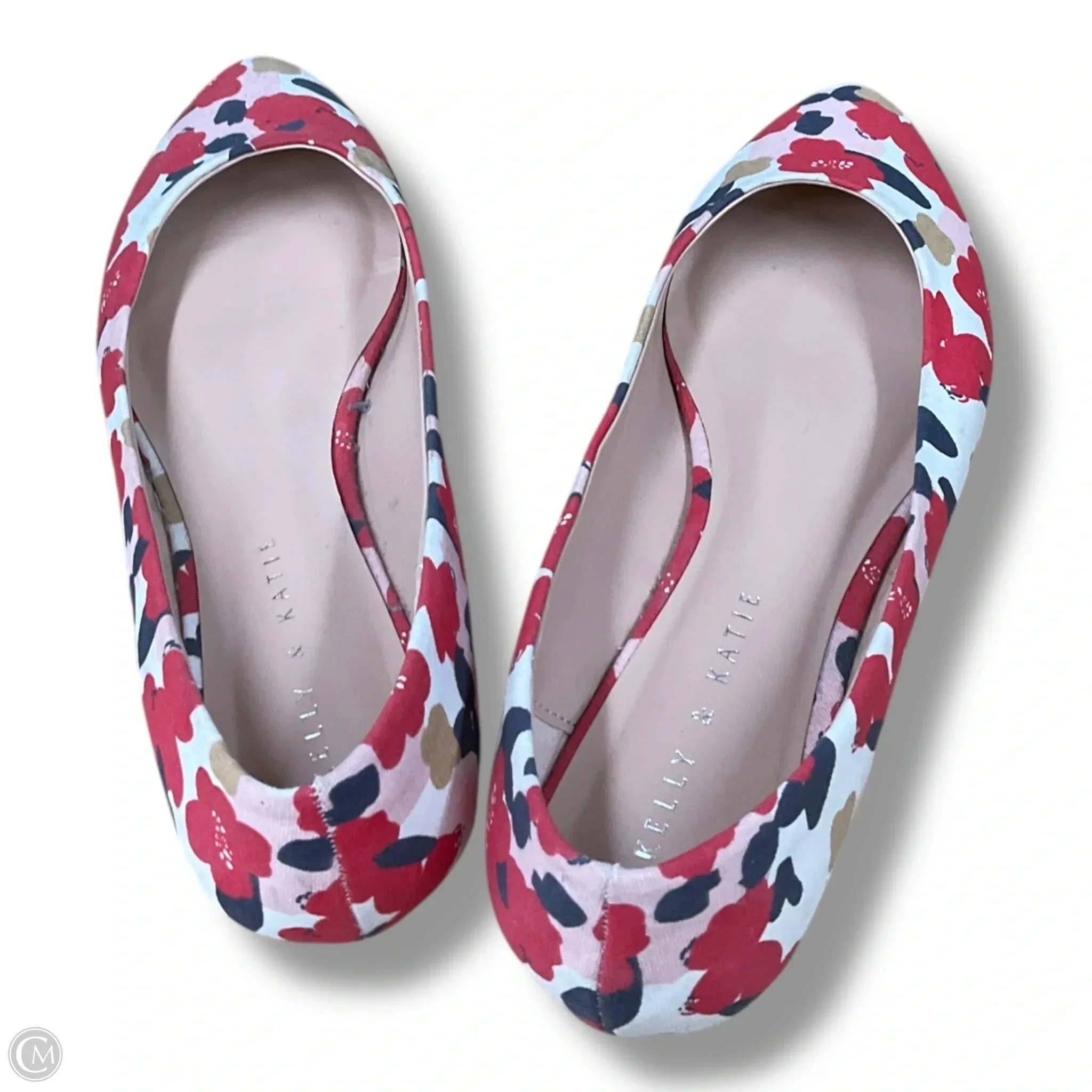 Shoes Flats By Kelly And Katie In Floral Print, Size: 7.5