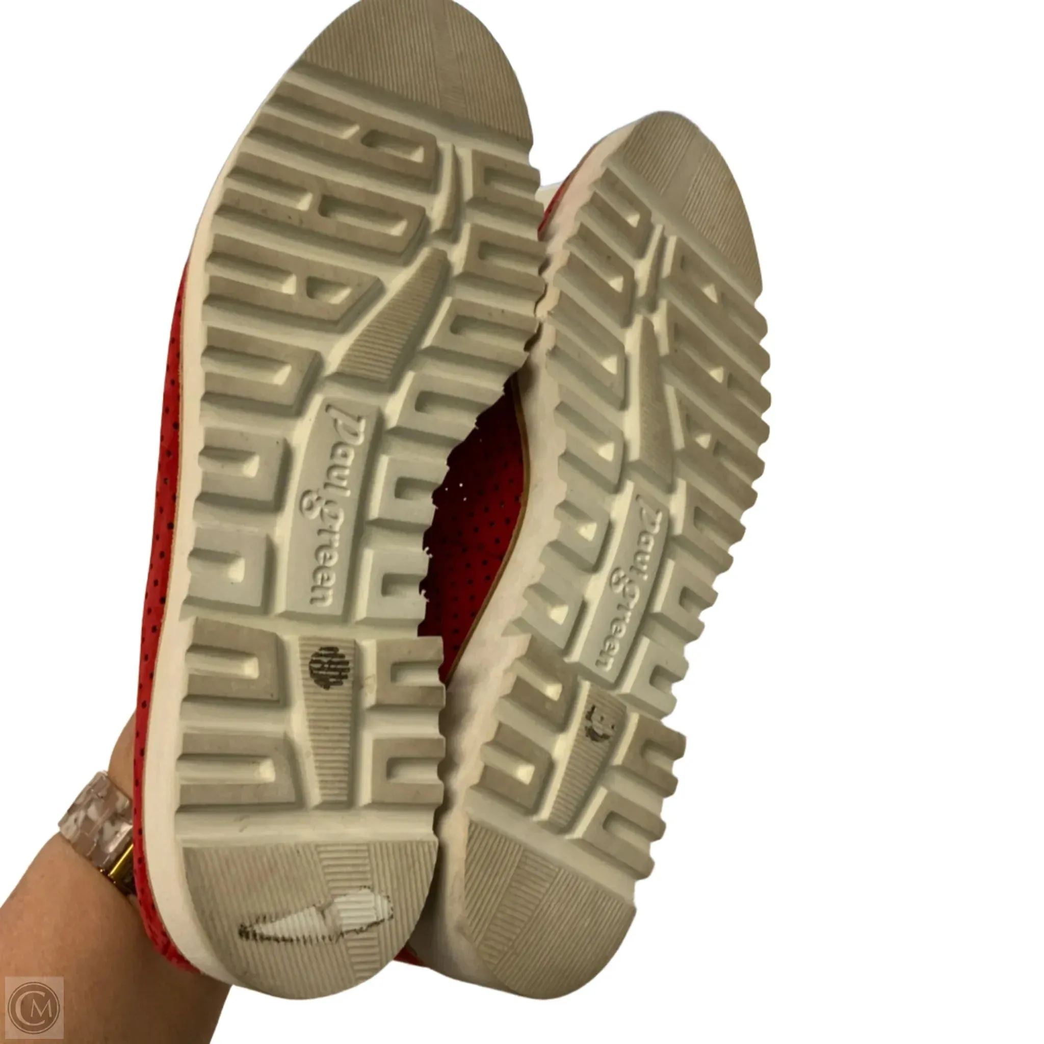 Shoes Flats By Paul Green In Red, Size: 9.5