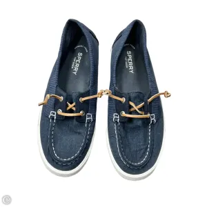 Shoes Flats By Sperry In Navy, Size: 9