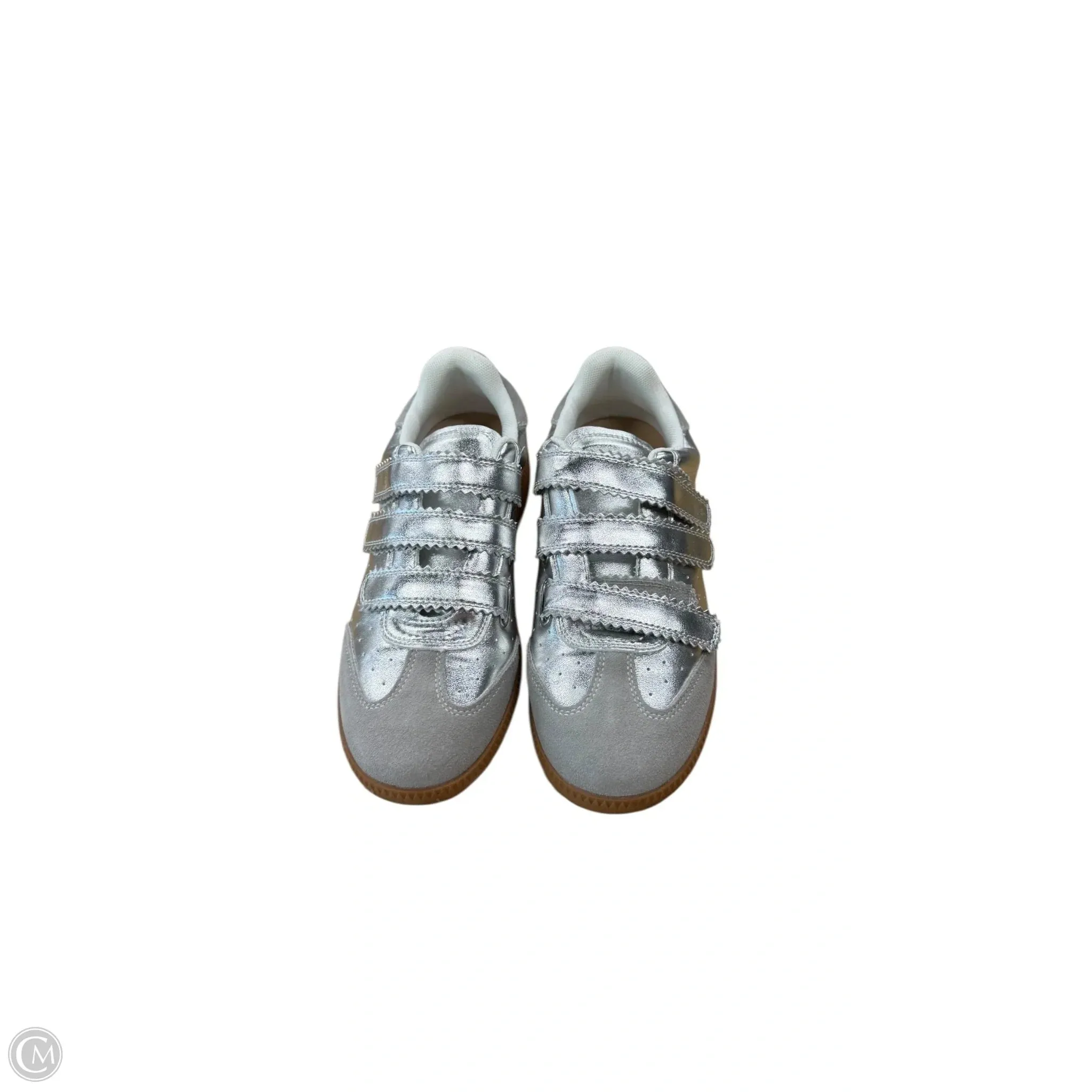 Shoes Flats By Steve Madden In Silver, Size: 8