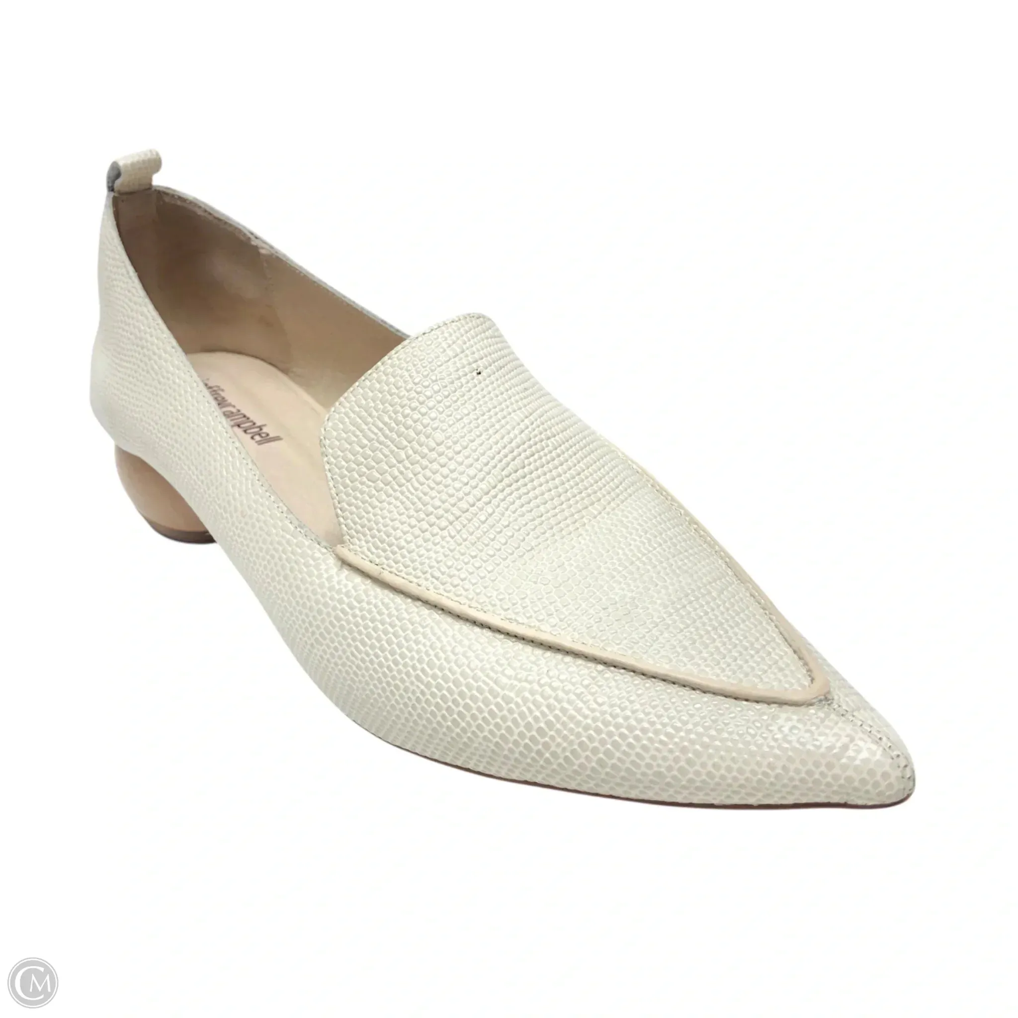 Shoes Heels Block By Jeffery Campbell In Cream, Size: 9