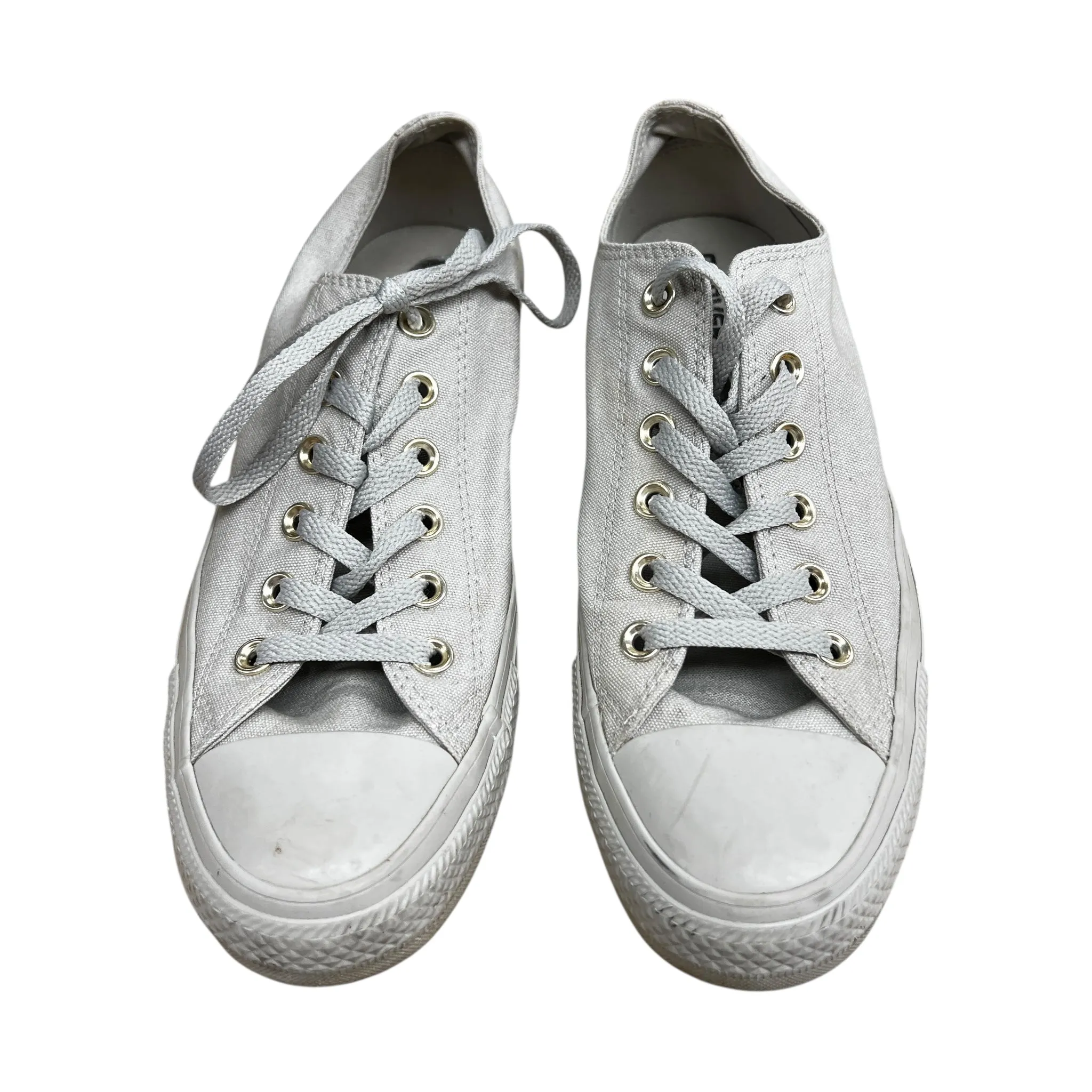 Shoes Sneakers By Converse In Grey, Size:9.5