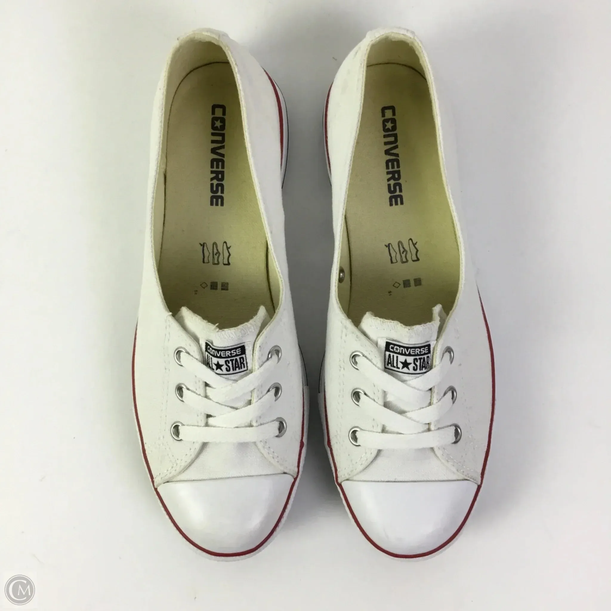 Shoes Sneakers By Converse In White, Size: 9