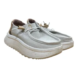 Shoes Sneakers By Hey Dude In Tan, Size:7