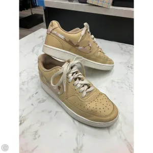 Shoes Sneakers By Nike In Tan, Size: 8.5