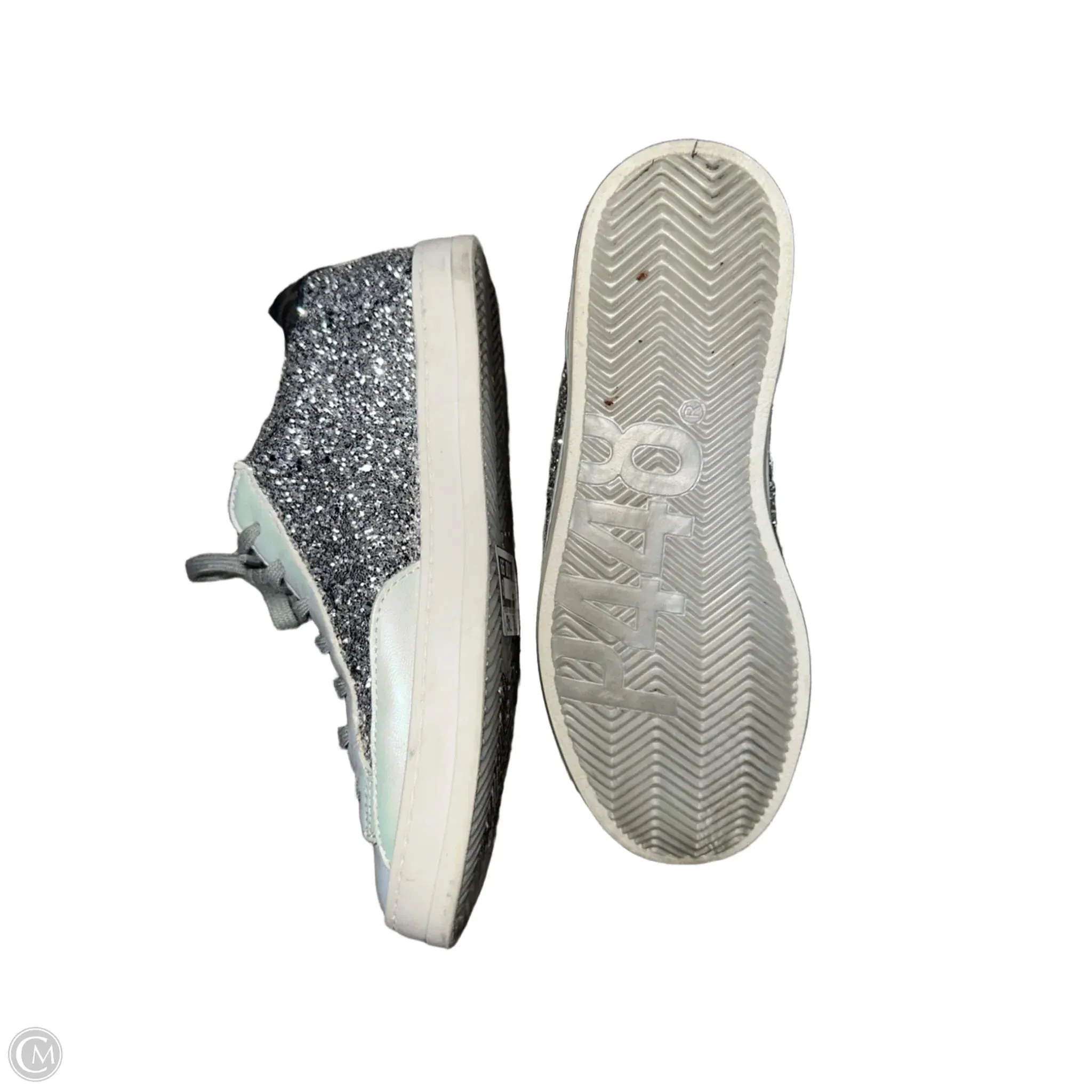Shoes Sneakers By P448 In Silver, Size: 7