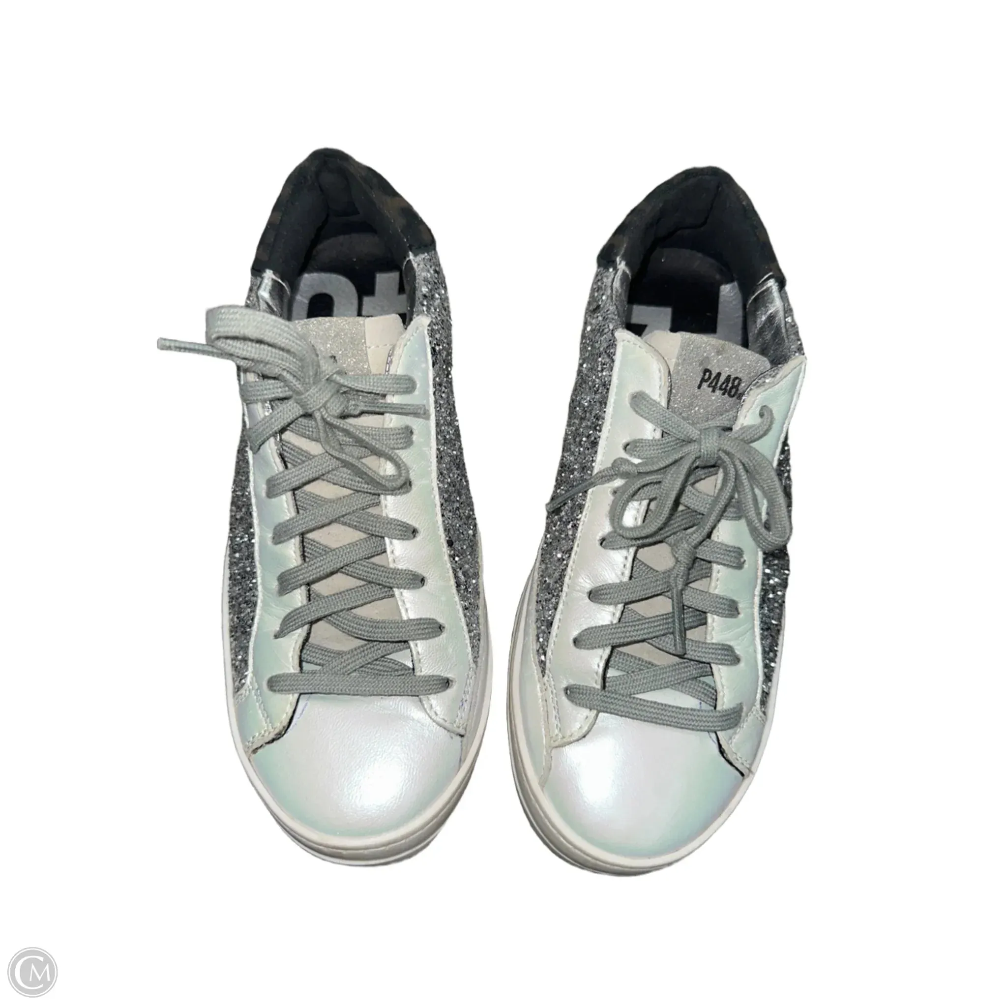 Shoes Sneakers By P448 In Silver, Size: 7