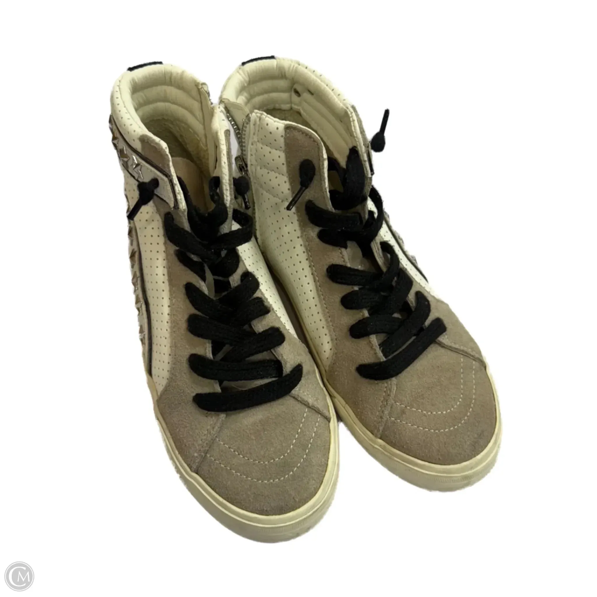 Shoes Sneakers By Vintage Havana In White, Size: 7.5