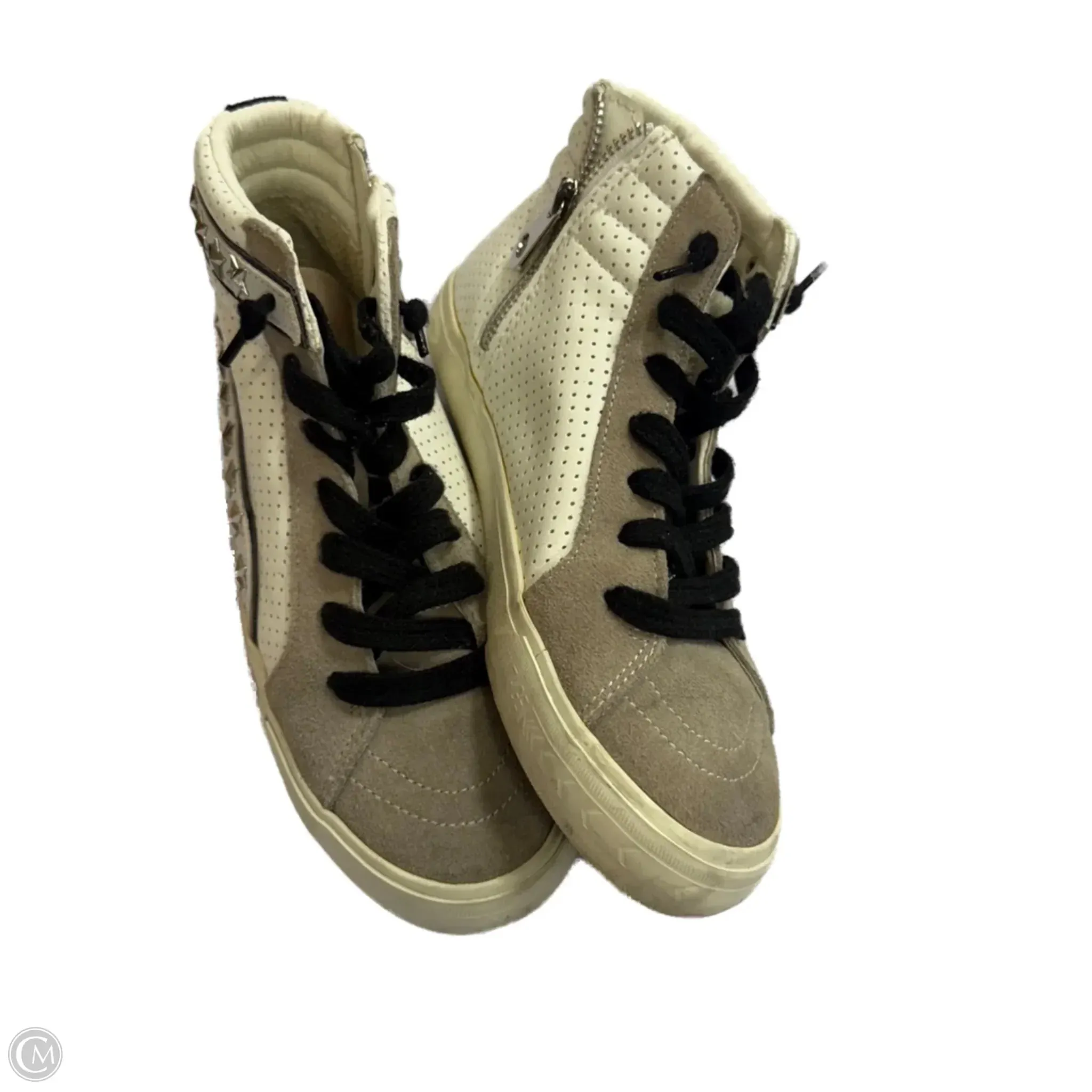 Shoes Sneakers By Vintage Havana In White, Size: 7.5