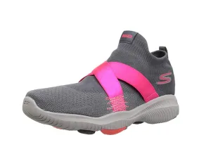 Skechers Women's Go Walk Revolution Ultra Sneaker, Charcoal/Hot Pink