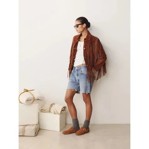 Socque Lucca Suede Loafer