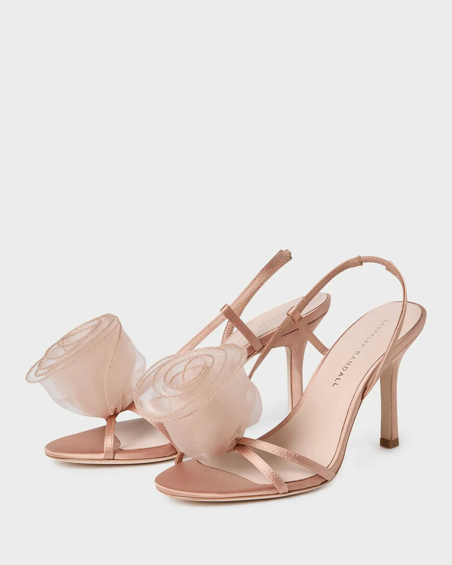 Steph Blush Organza Rose Sandal -LOEFFLER RANDALL