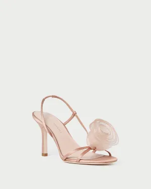 Steph Blush Organza Rose Sandal -LOEFFLER RANDALL