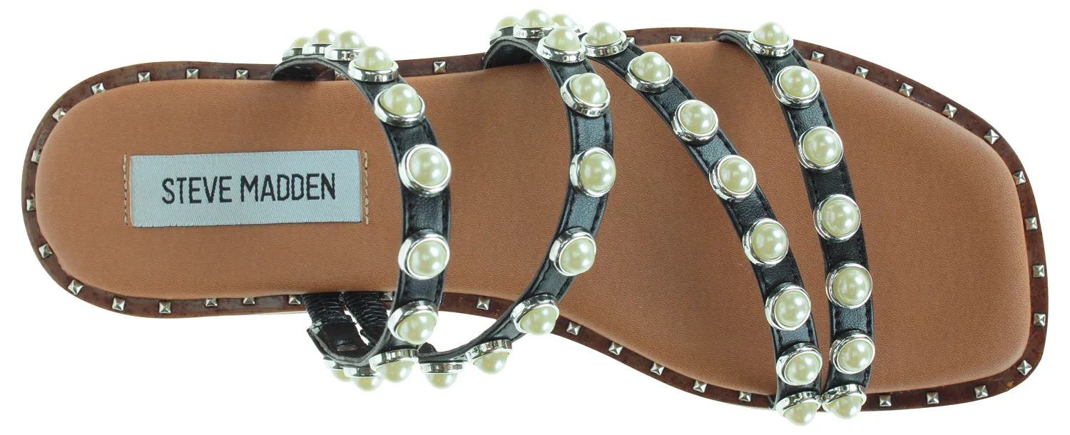 Steve Madden Women's Skyler Flat Sandal, Color Options
