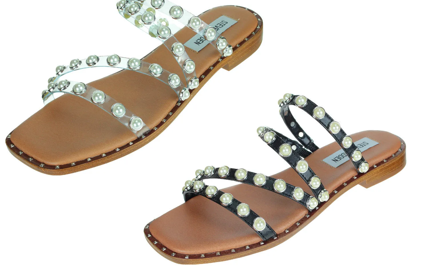 Steve Madden Women's Skyler Flat Sandal, Color Options