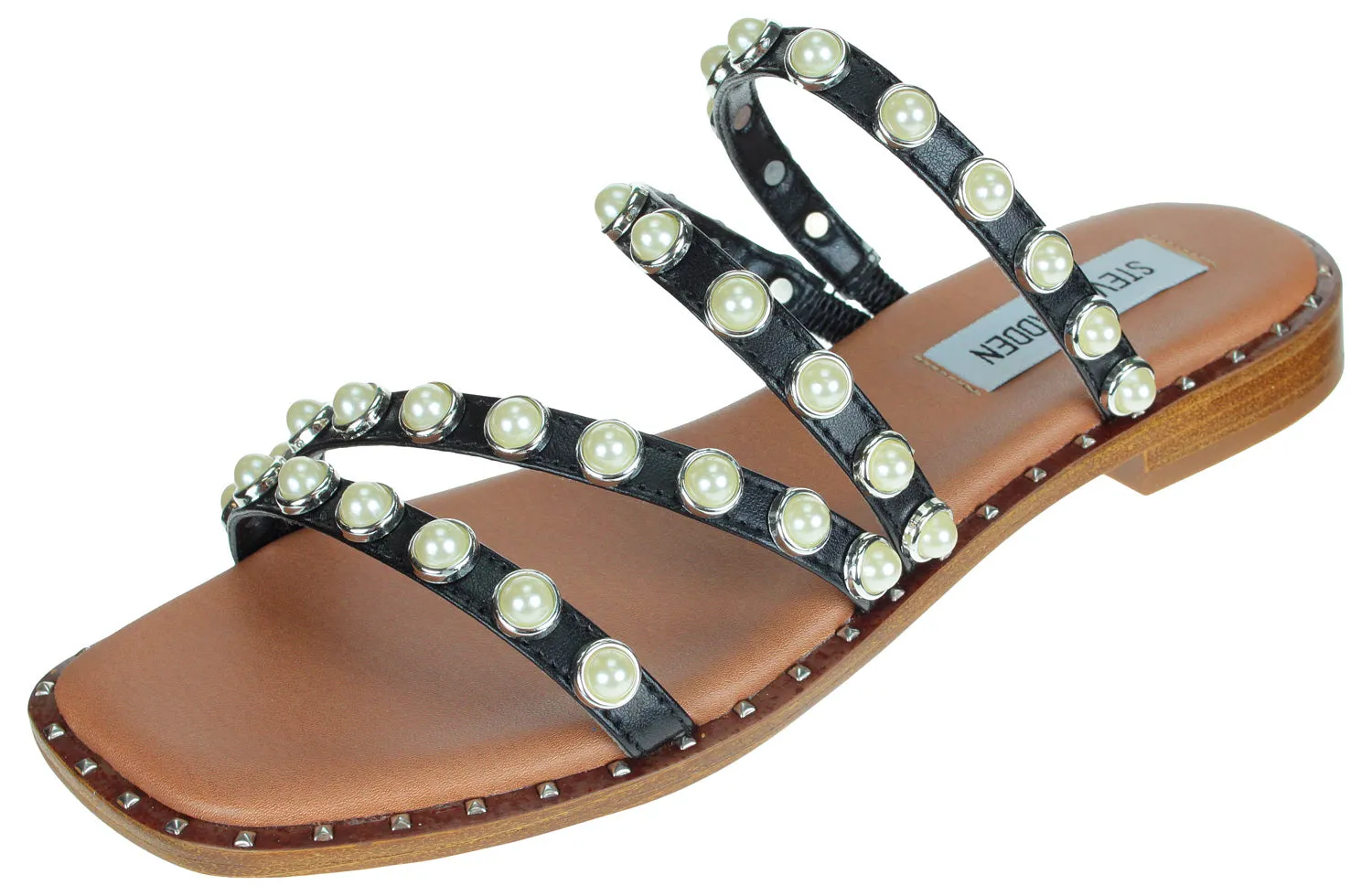 Steve Madden Women's Skyler Flat Sandal, Color Options