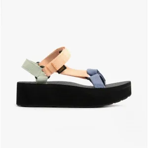 Teva FLATFORM UNIVERSAL Womens Sandals Sherbert Multi