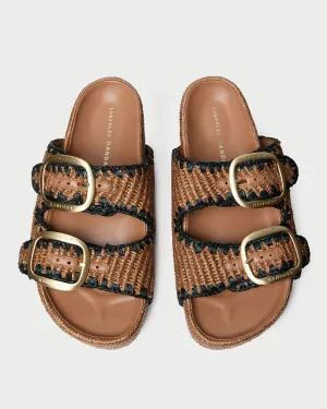 Theo Brown Two-Band Sandal -LOEFFLER RANDALL