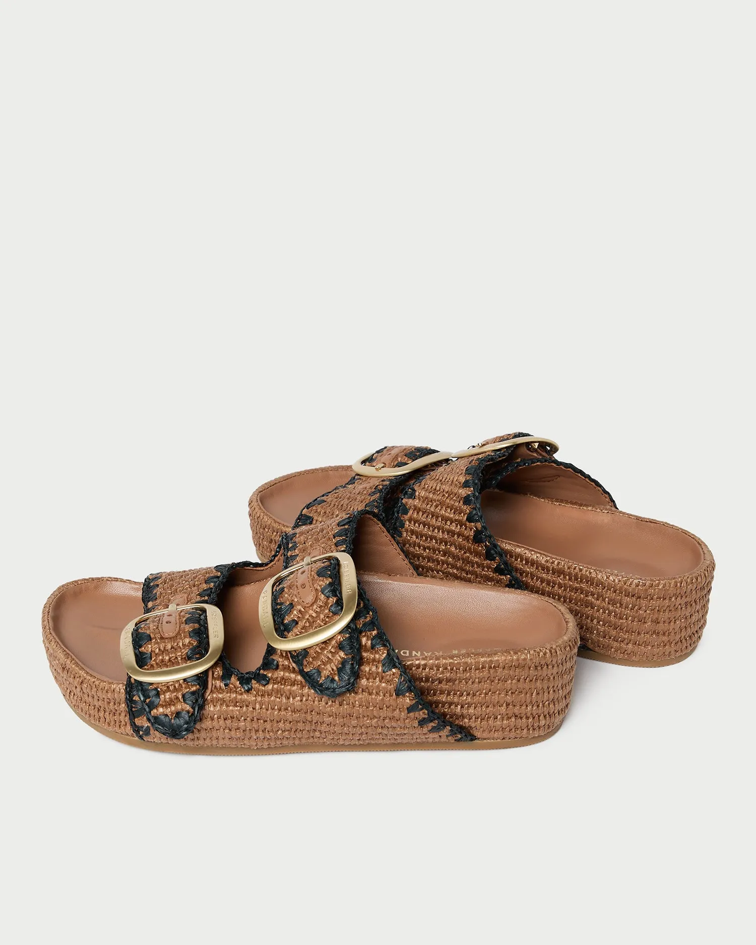 Theo Brown Two-Band Sandal -LOEFFLER RANDALL