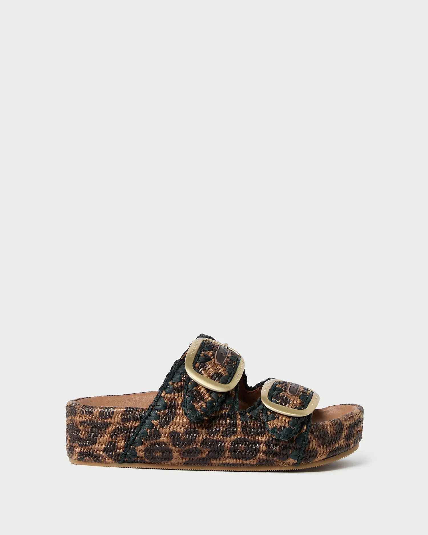 Theo Leopard Two-Band Sandal -LOEFFLER RANDALL