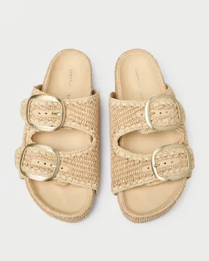 Theo Natural Two-Band Sandal -LOEFFLER RANDALL