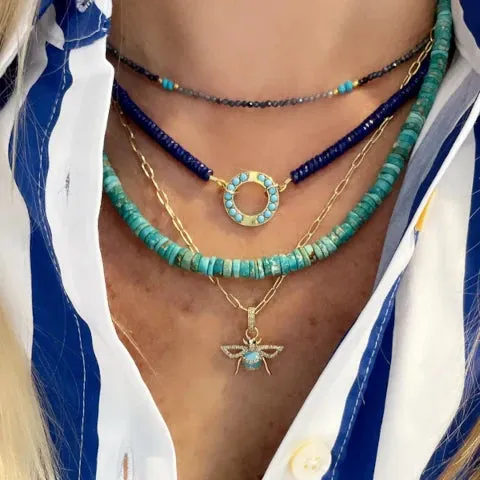 Theodosia Customizable Lapis Necklace