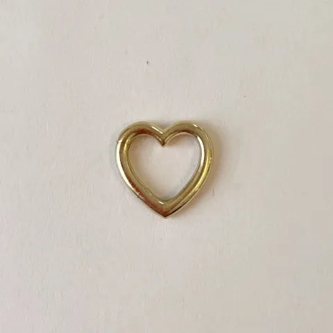Theodosia Heart Gold Connector