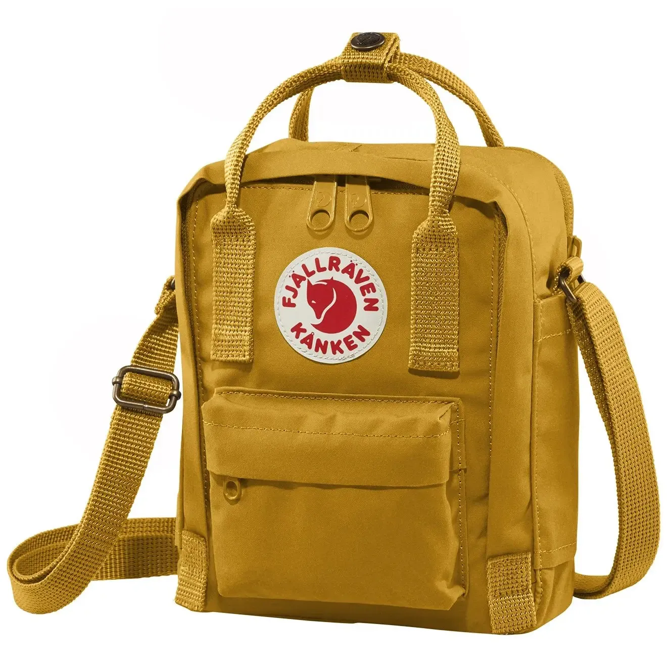 Trending Now Fjallraven Kanken Sling Cross Body Bag Ochre  Ends Soon!