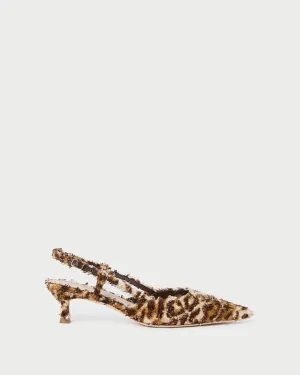 Tyson Leopard Kitten Heel -LOEFFLER RANDALL
