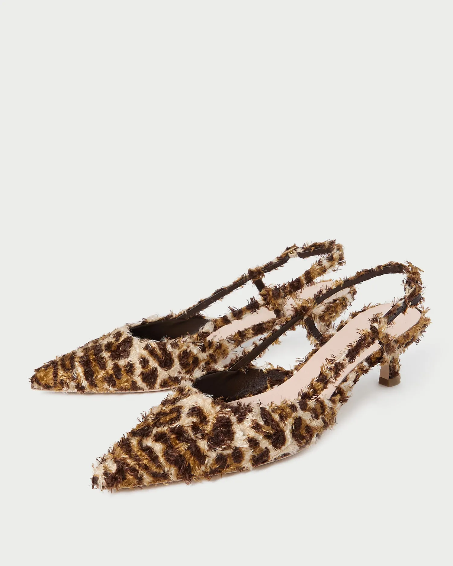 Tyson Leopard Kitten Heel -LOEFFLER RANDALL