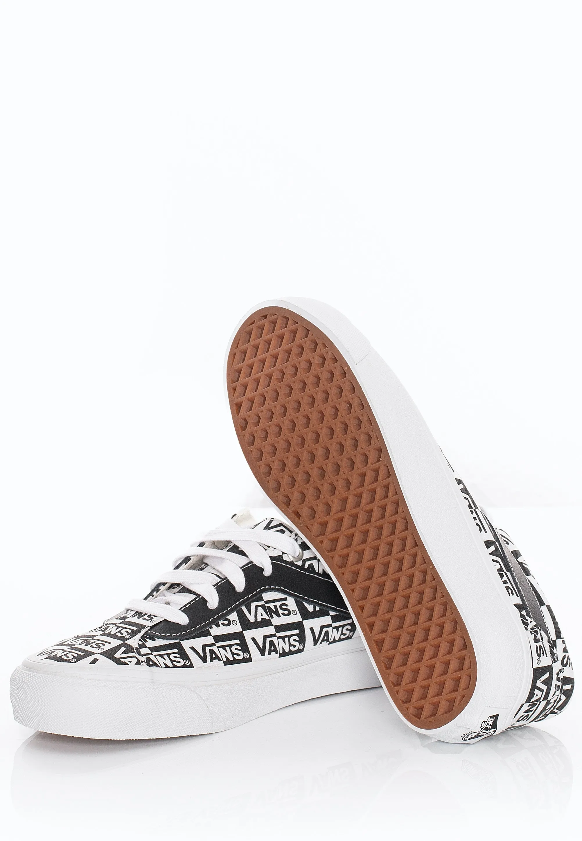 Vans - Bold NI Logo Checker True White/Black - Shoes