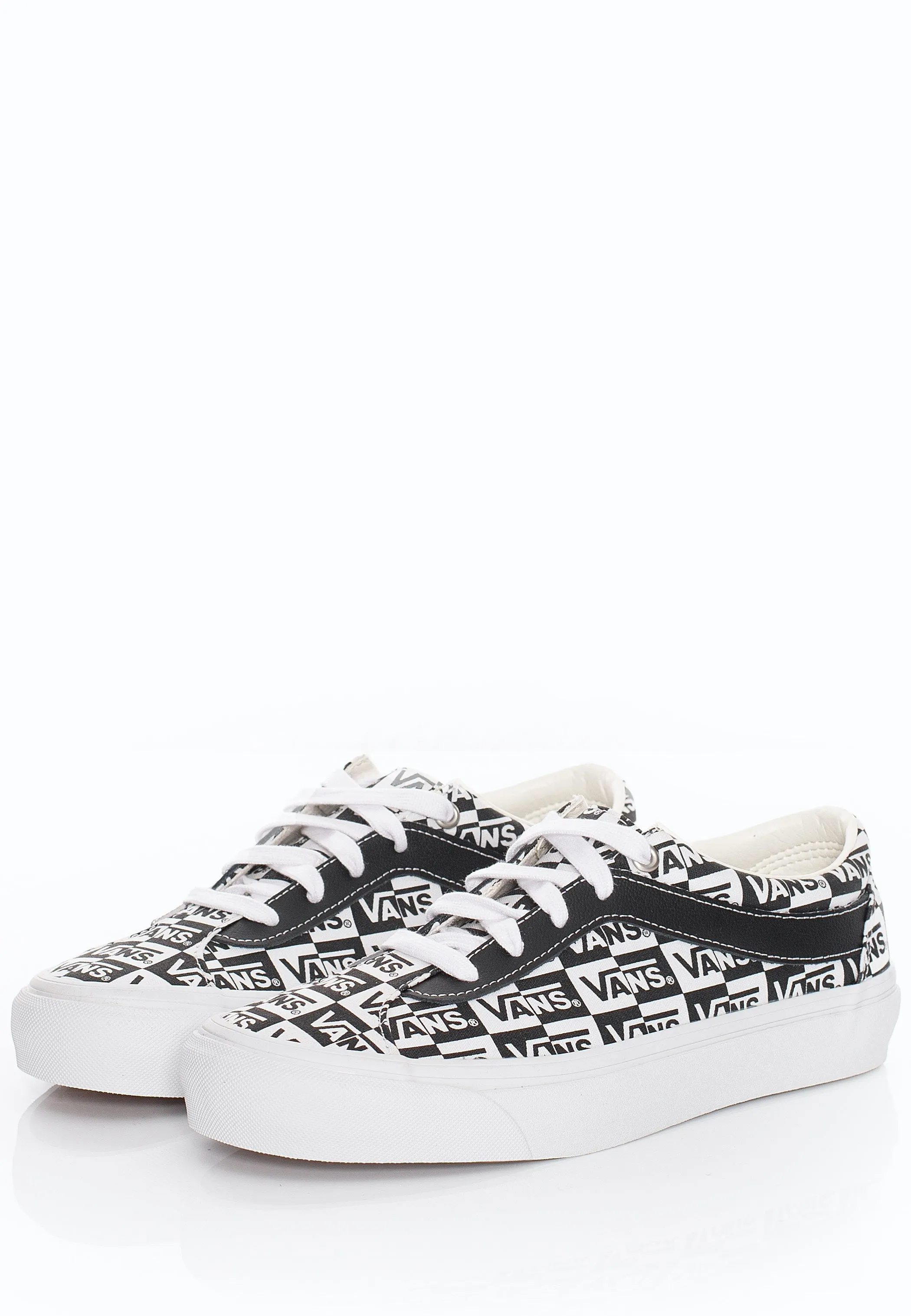 Vans - Bold NI Logo Checker True White/Black - Shoes