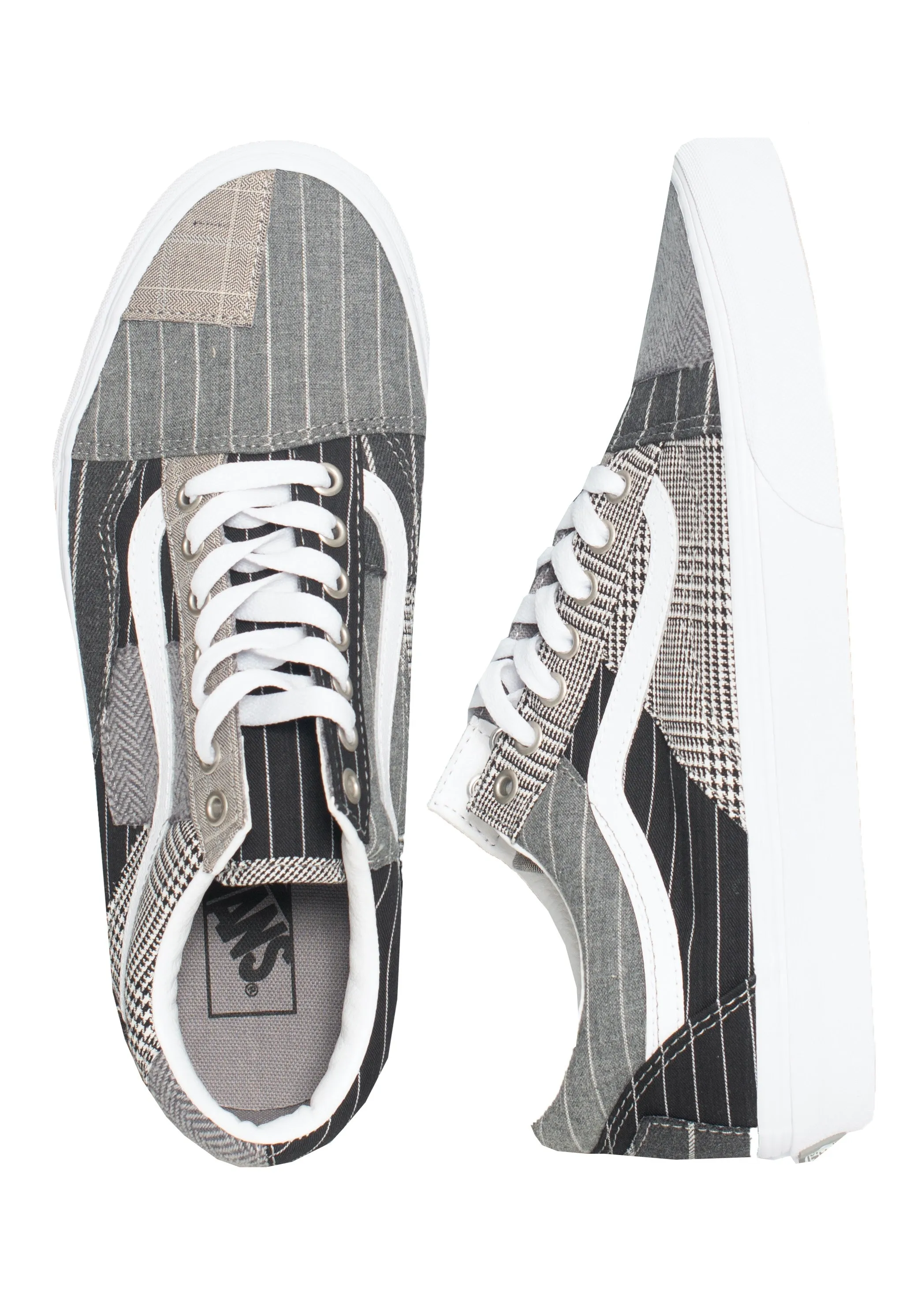 Vans - Old Skool Patchwork Conference Call Suiting Grey - Shoes