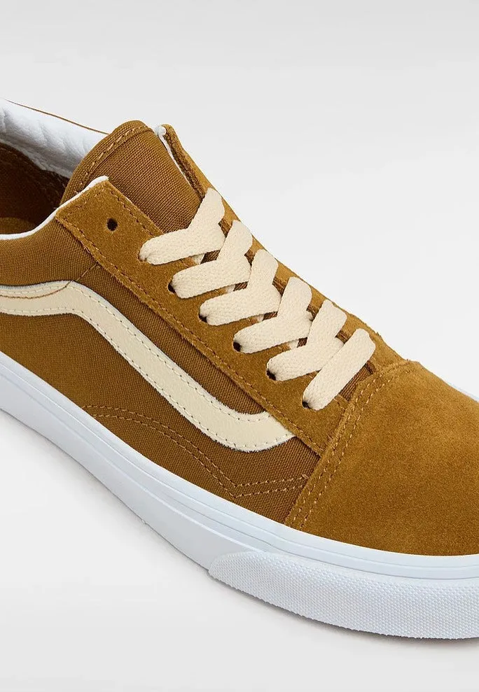 Vans - Old Skool Suede Brown - Girl Shoes