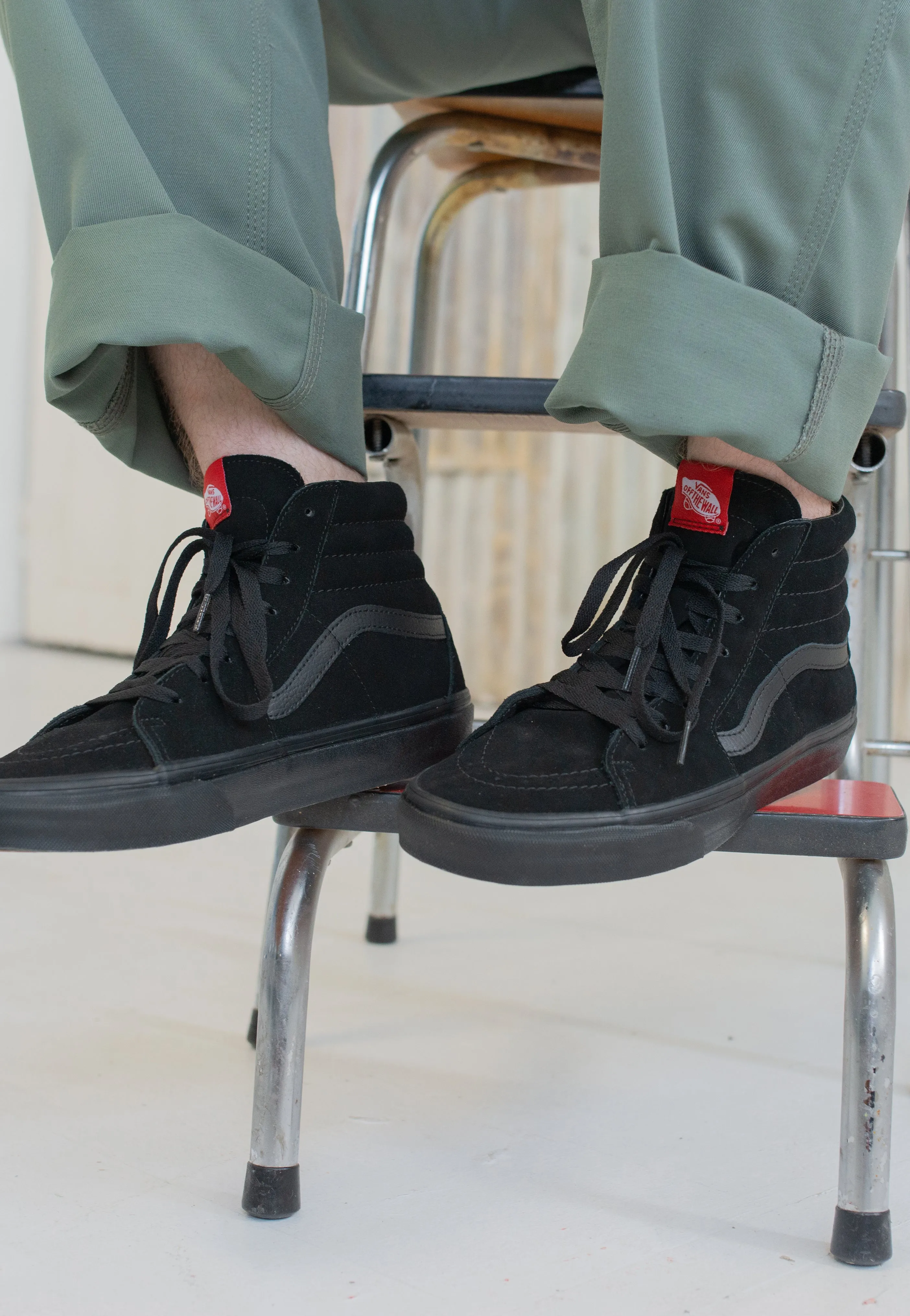 Vans - Sk8 Hi Black/Black - Shoes