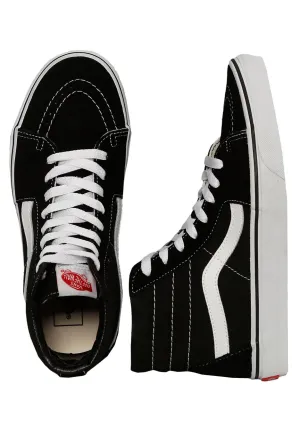 Vans - Sk8-Hi Black/Black/White - Shoes