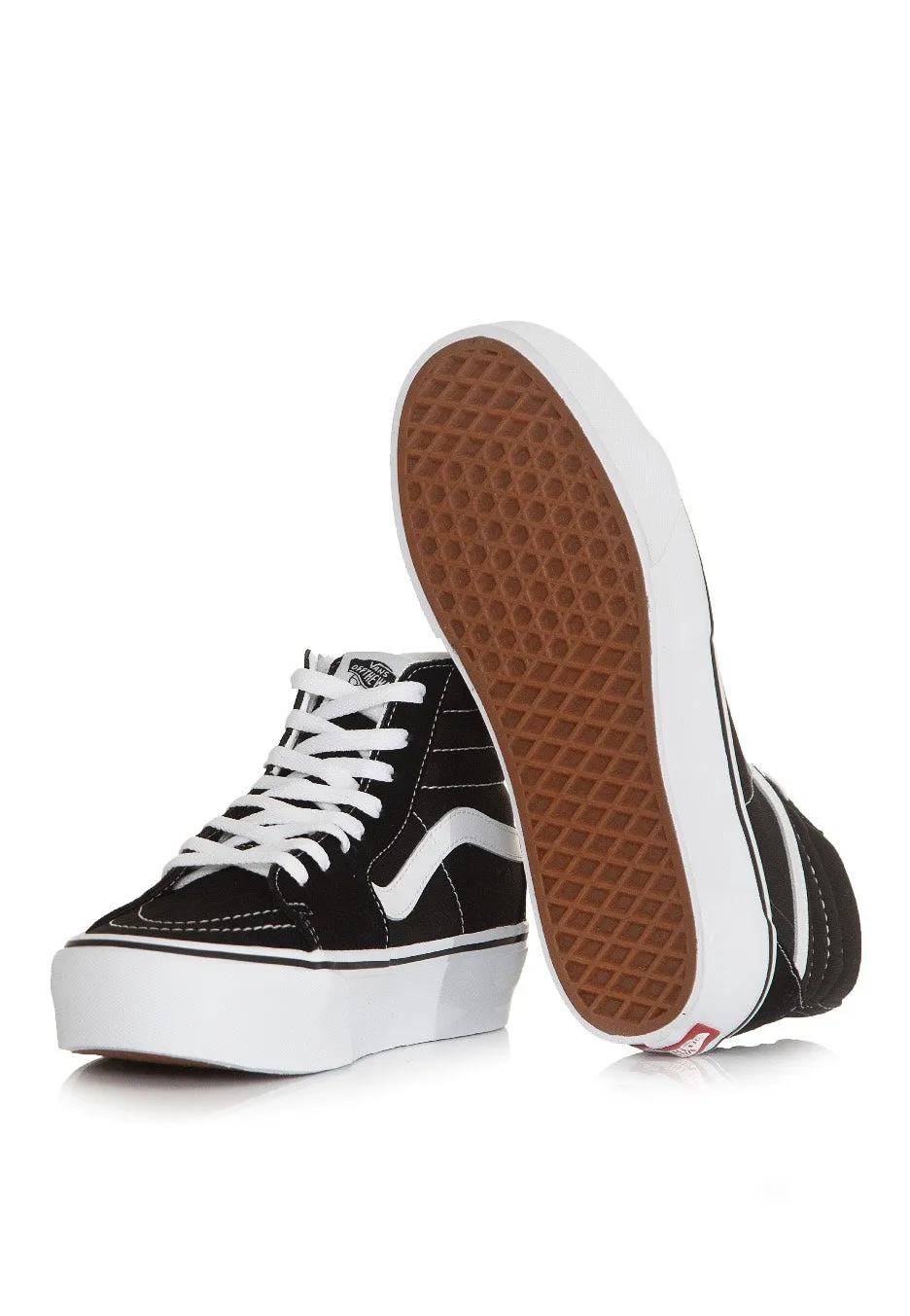 Vans - Sk8 Hi Platform 2.0 Black/True White - Girl Shoes