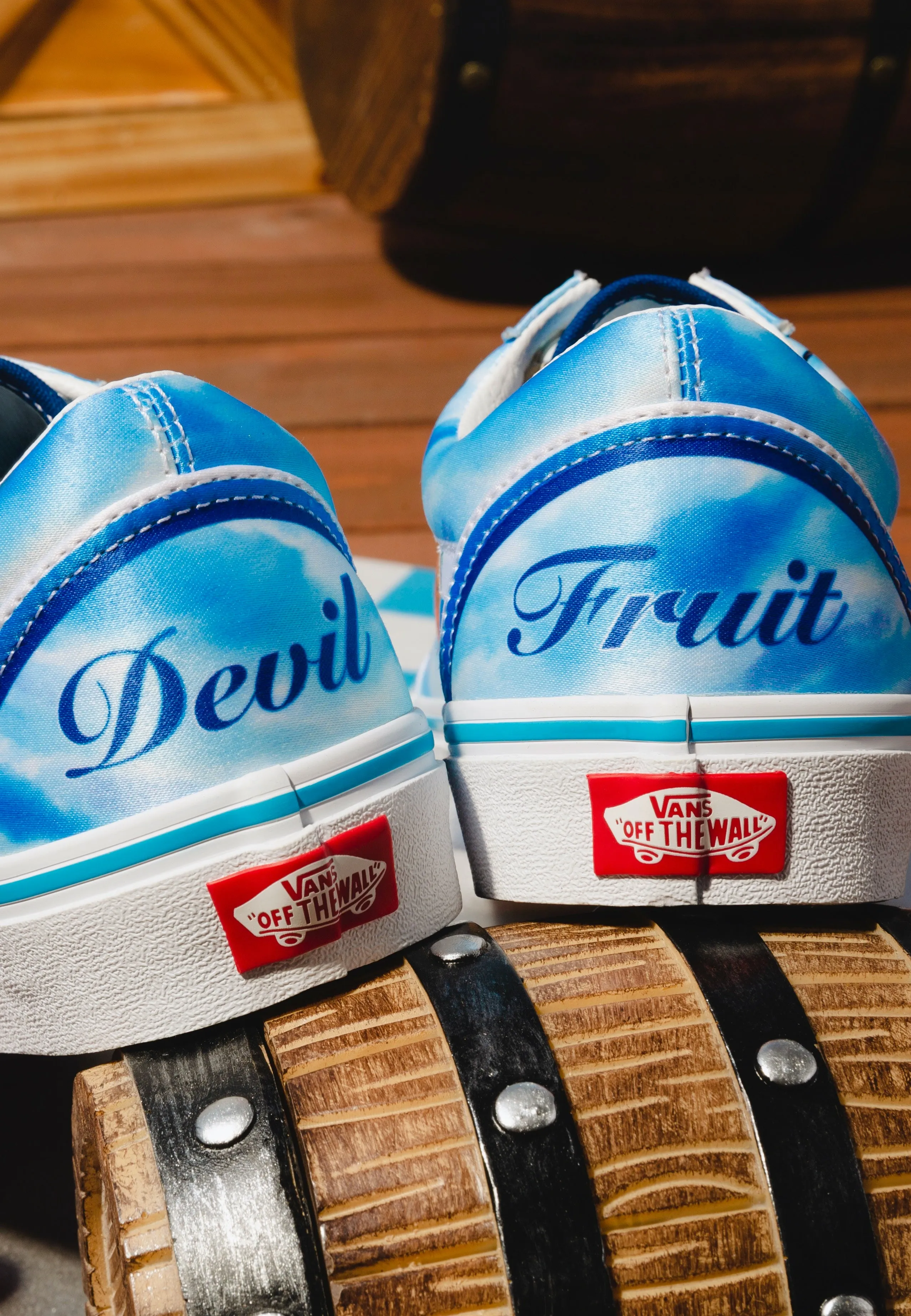 Vans x One Piece - Old Skool Devil Fruit True Blue - Shoes