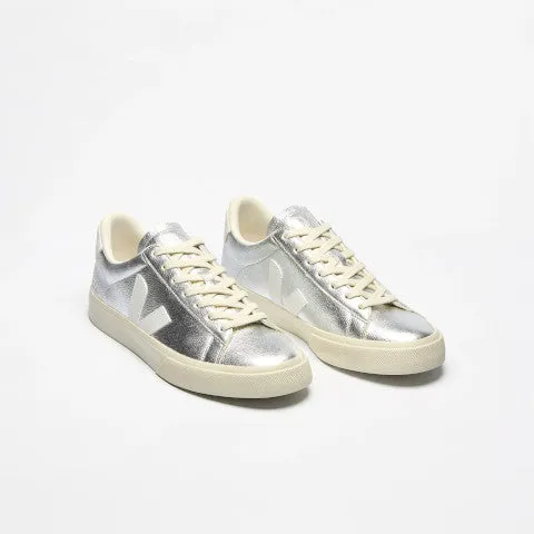 Veja Campo Sneaker in Silver