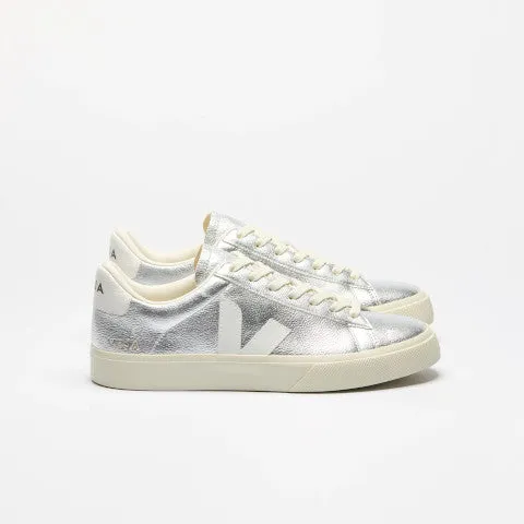 Veja Campo Sneaker in Silver