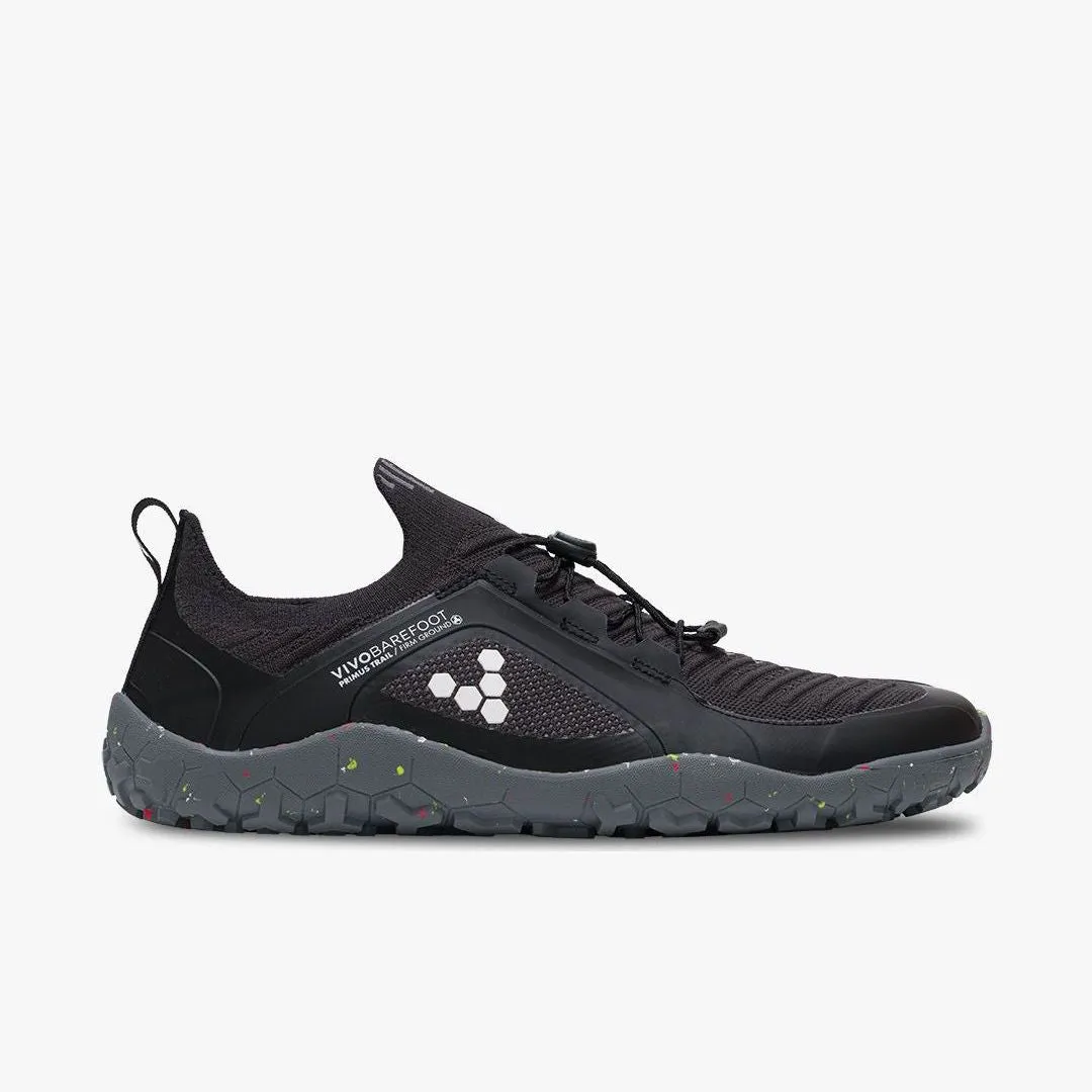 Vivobarefoot Primus Trail Knit FG Womens  Obsidian/Misty Rose/Grey