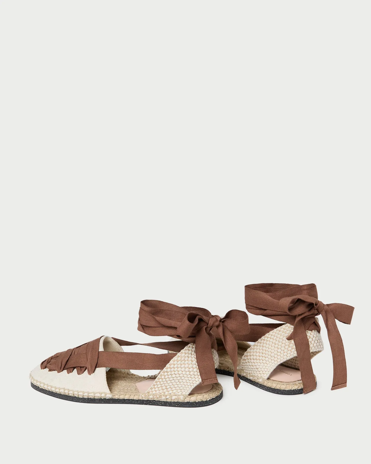 Wilson Natural/Brown Espadrille -LOEFFLER RANDALL
