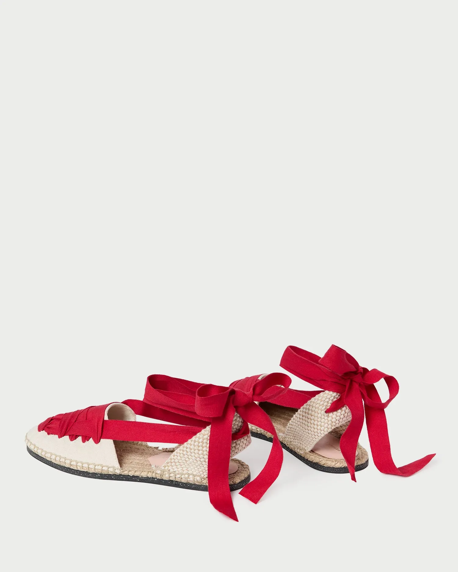 Wilson Natural/Red Espadrille -LOEFFLER RANDALL