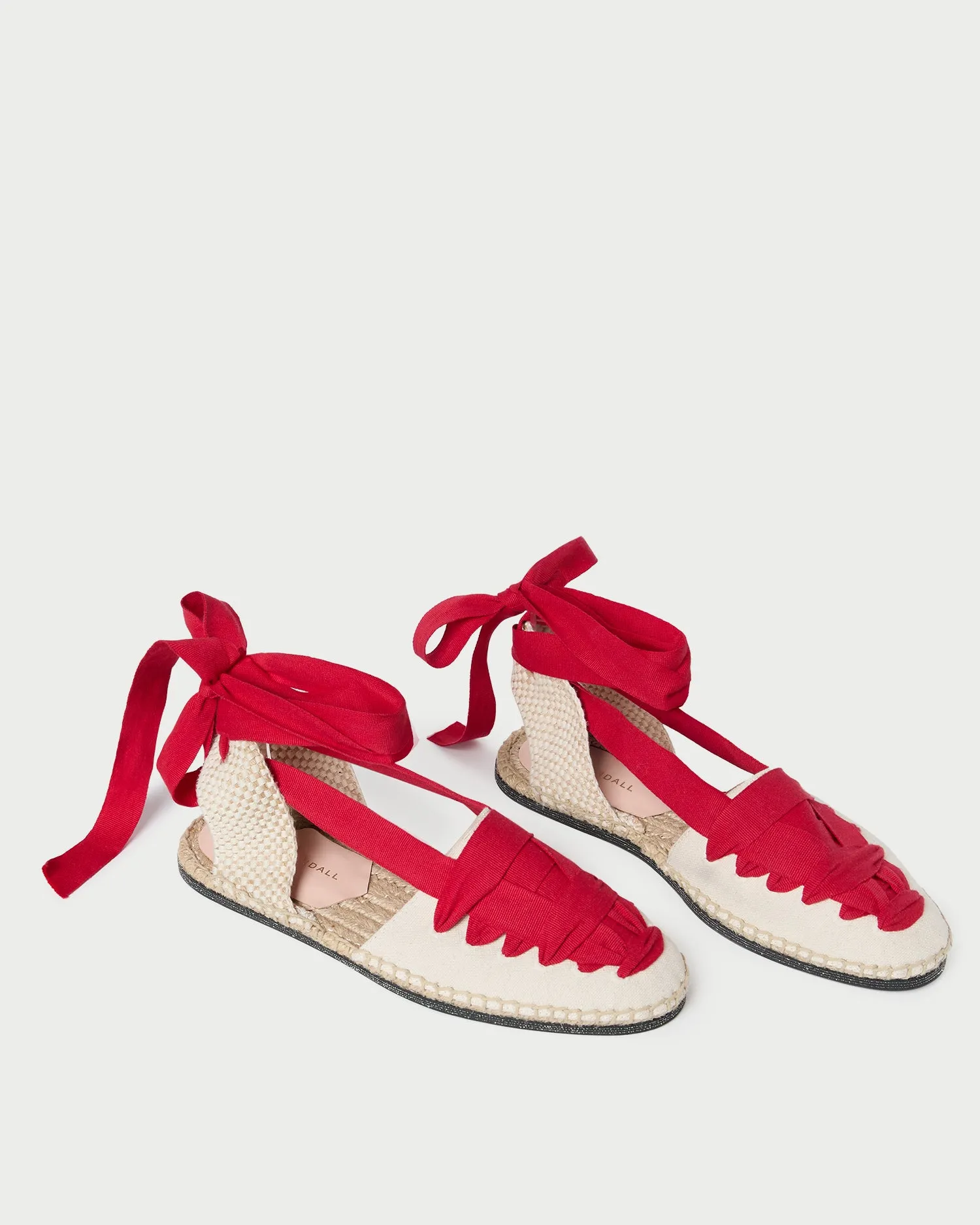 Wilson Natural/Red Espadrille -LOEFFLER RANDALL
